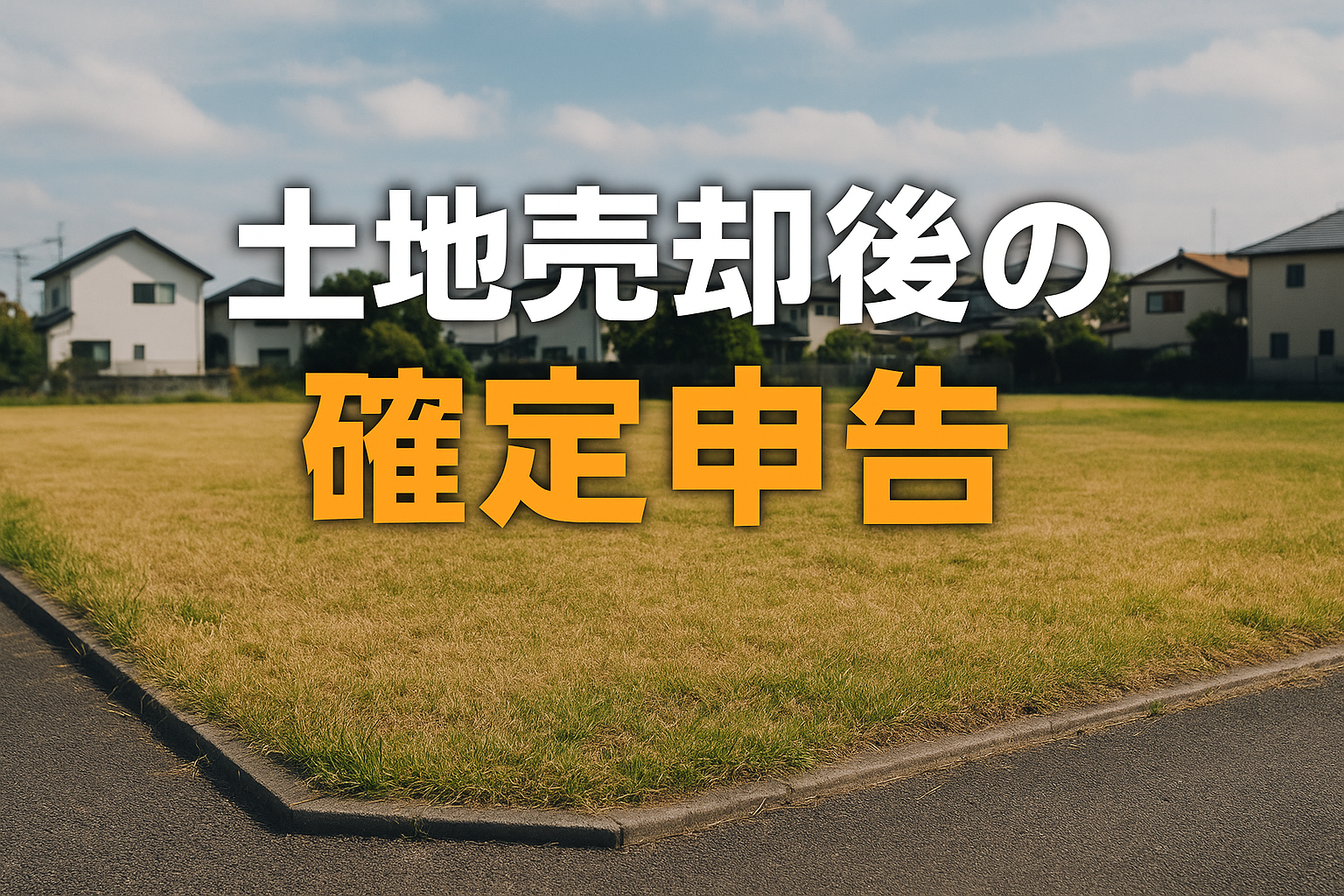 【2025年版】土地売却後の確定申告を完全ガイド！忘れると重いペナルティ？必要書類・書き方・節税特例をプロが徹底解説