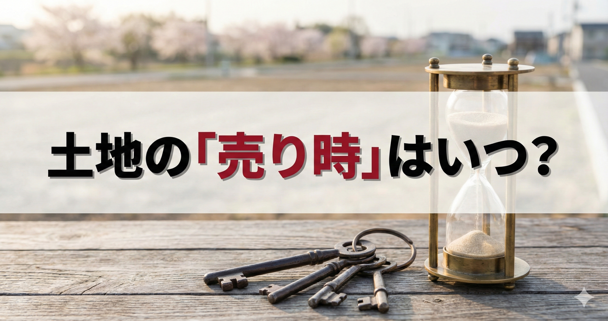 土地の「売り時」はいつ？最新の市場動向と価格推移からプロが予測